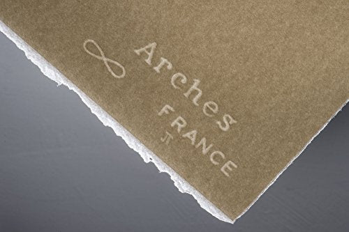 Arches Watercolor Paper Block, Hot Press, 7" x 10", 140 Pound - 2 Pack