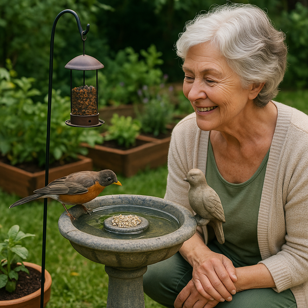 Bird Baths & Feeders
