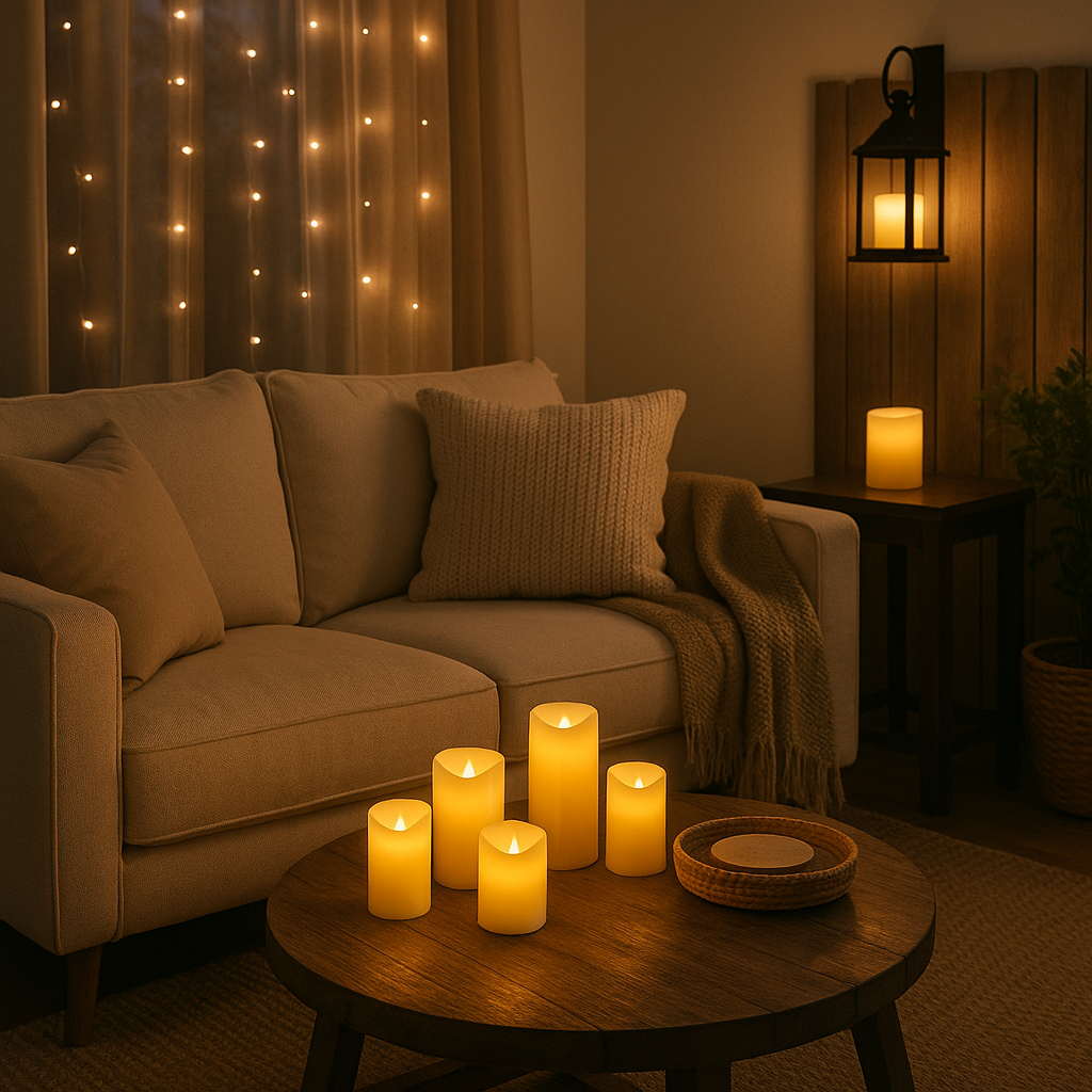 LED Candles & Ambient Decor