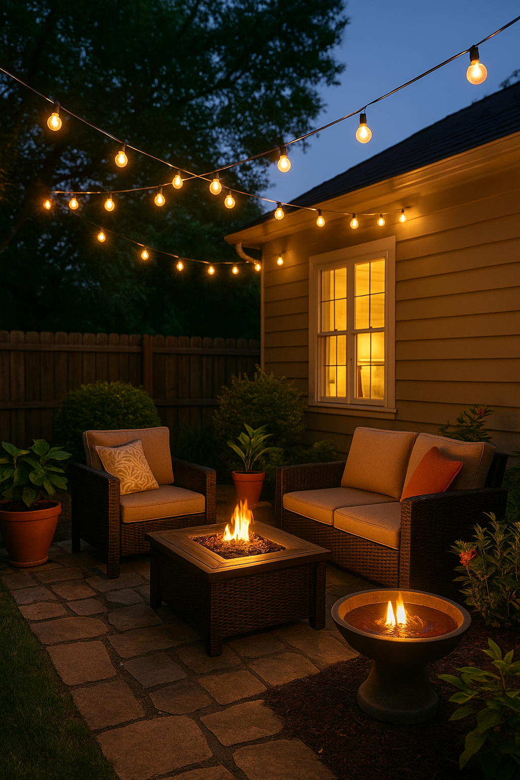 String & Patio Lights