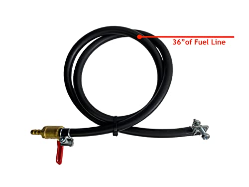 Pit Posse PP2333 Motorcycle Portable Auxiliary Tank Engine Bottle Container Storage Dirt Bike Tool Compatible with Kawasak...