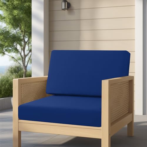 idee-home Outdoor Cushions for Patio Furniture, Outdoor Seat Cushion, Waterproof Couch Hampton Bay Deep Seat Replacement C...