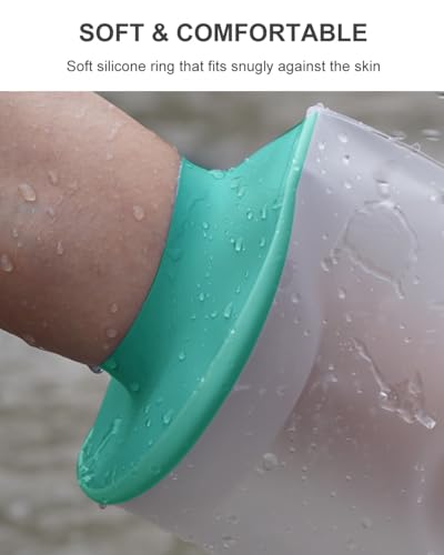 EuyiHlybt Waterproof Cast Covers for Shower Arm Cast Covers for Shower Adult, Reusable Cast Shower Cover Arm, Soft Comfort...