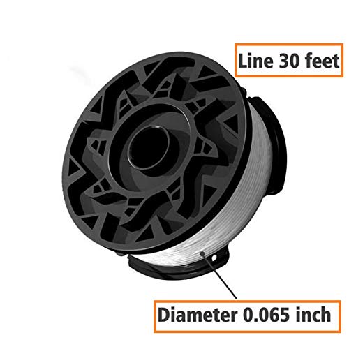 0.065" Line String Trimmer Autofeed Replacement Spool,AF-100 Line String Trimmer, 30ft Weed Eater Spool Replacement Spool ...