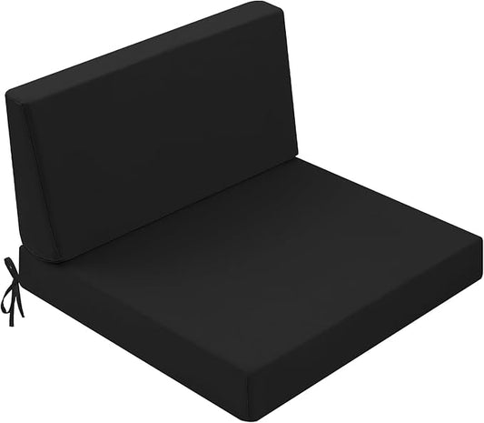 PRIMEPATIO Outdoor Cushions for Patio Furniture, Outdoor Seat and Back Cushion, Waterproof Hampton Bay Deep Seat Replaceme...
