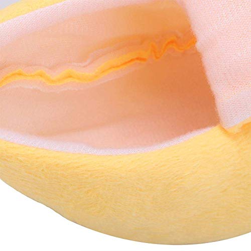 1 Pack Hamster Hanging House Hammock Banana Design Cotton Cage Sleeping Nest Suitable for Small Pet Bed Cage Swing (Color...