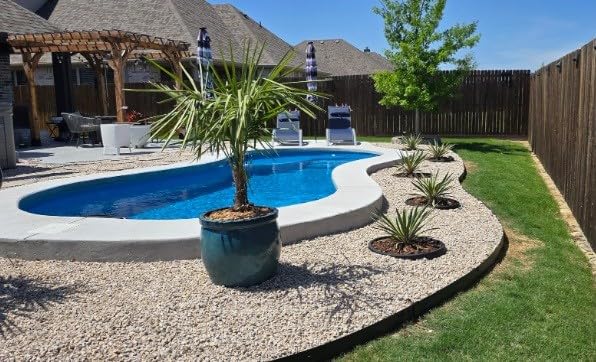 (3) ea. (16, 20 & 24 in) Planting Rings. Edging and Water Retention. Protects Roses, Shrubs, Trees and Separates Rock, Mul...