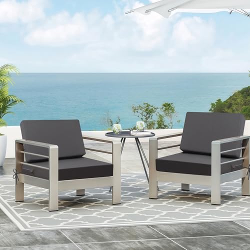 idee-home Outdoor Cushions for Patio Furniture, Outdoor Seat Cushion, Waterproof Couch Hampton Bay Deep Seat Replacement C...