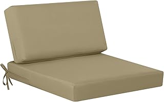 idee-home Outdoor Cushions for Patio Furniture, Outdoor Seat Cushion, Waterproof Couch Hampton Bay Deep Seat Replacement C...